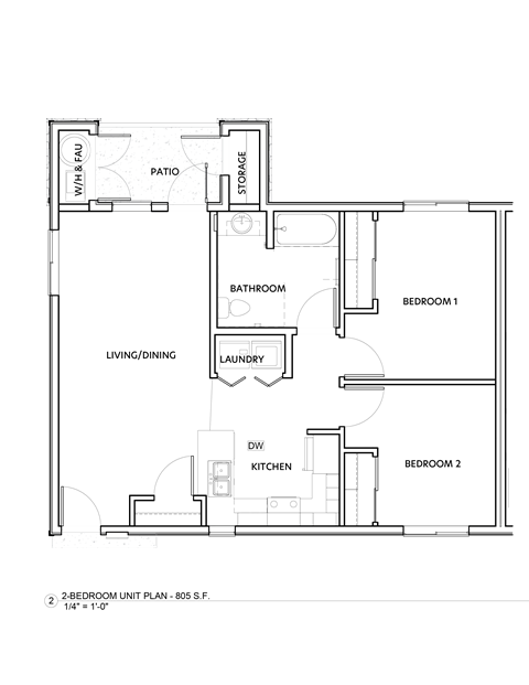 a floor plan of a house